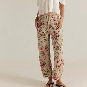We The Free Deep Trance Printed Jeans Wallpaper Floral